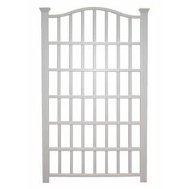 UPC 673995682003 product image for New England Arbors 54-in W x 90-in H White Garden Trellis | upcitemdb.com