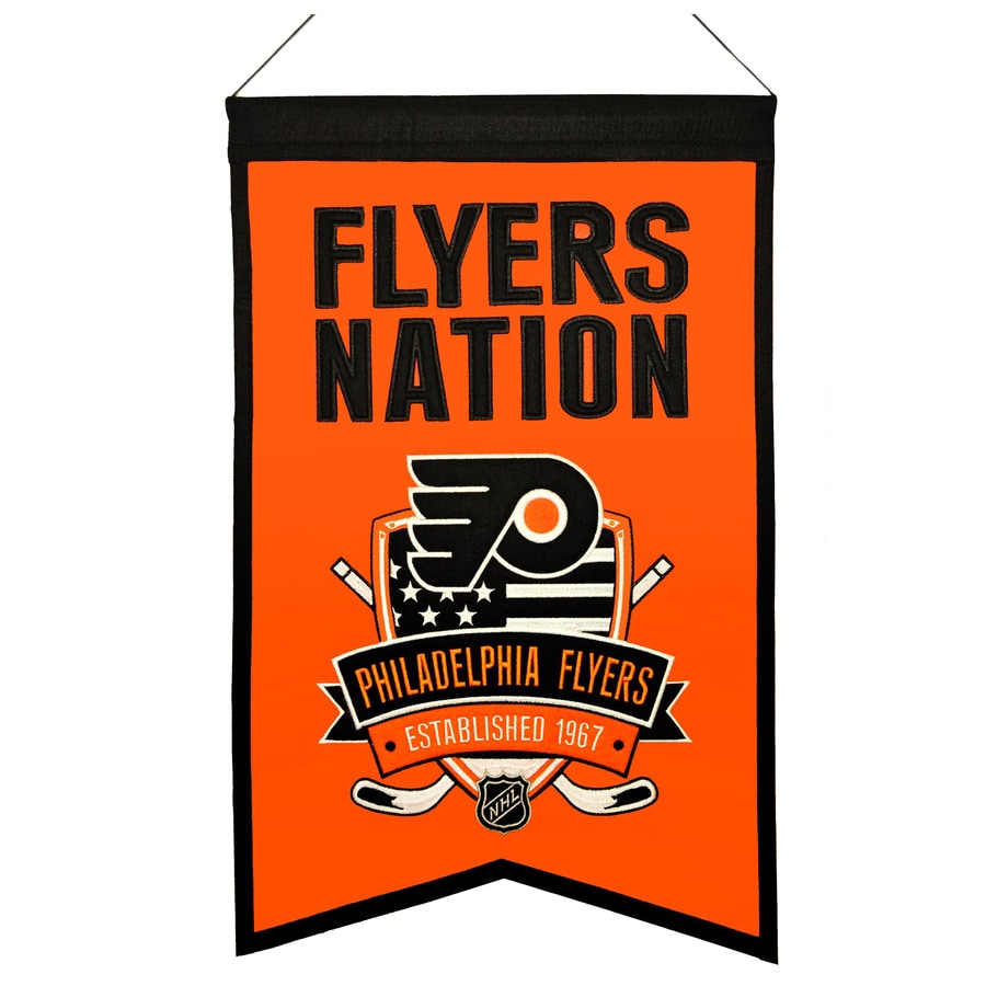 Philadelphia Flyers Vintage Orange "Chrome" Alternate