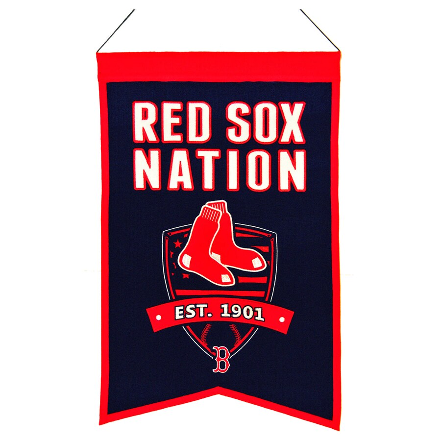 Winning Streak Boston Red Sox Banner at Lowes.com