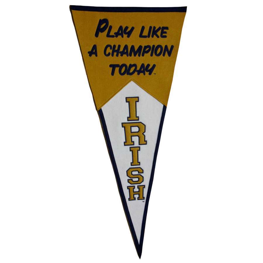 Winning Streak 139644 Notre Dame Fighting Irish Pennant