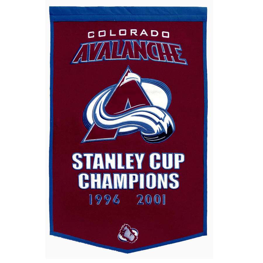 Colorado Avalanche Fan Man Cave Banner Flag : Sports & Outdoors