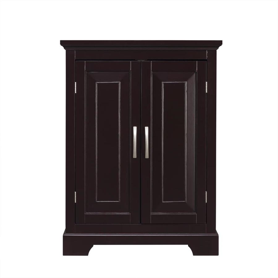 Elegant Home Fashions Alfa Double Door Floor Cabinet At Lowes Com