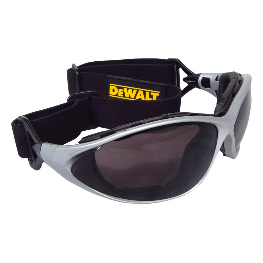 DEWALT Silver Plastic Framework Safety Glasses in the Eye Protection department at