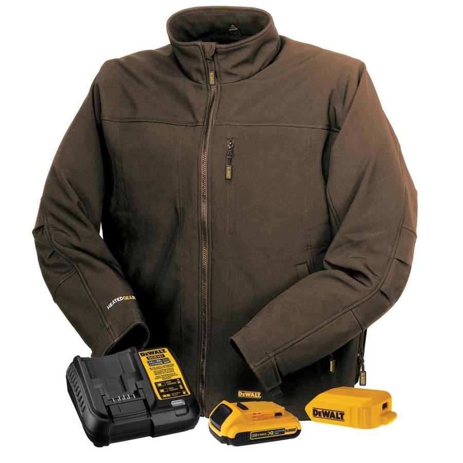 dewalt heated jacket camo xl