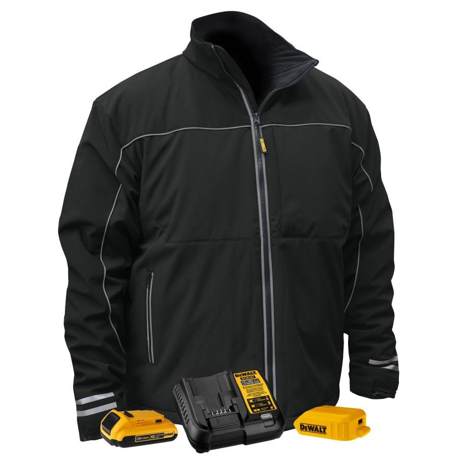 DEWALT Large Black Lithium ion (Liion) Heated Jacket at