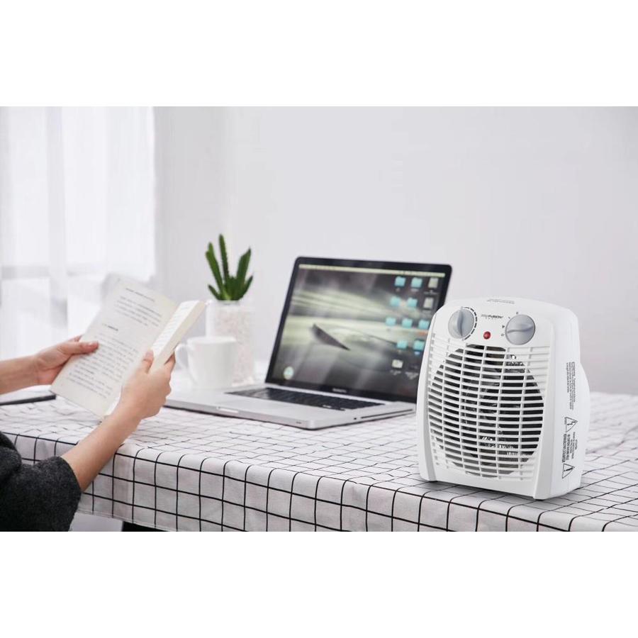 Profusion Heat 1500-Watt Fan Compact Personal Electric Space Heater in ...