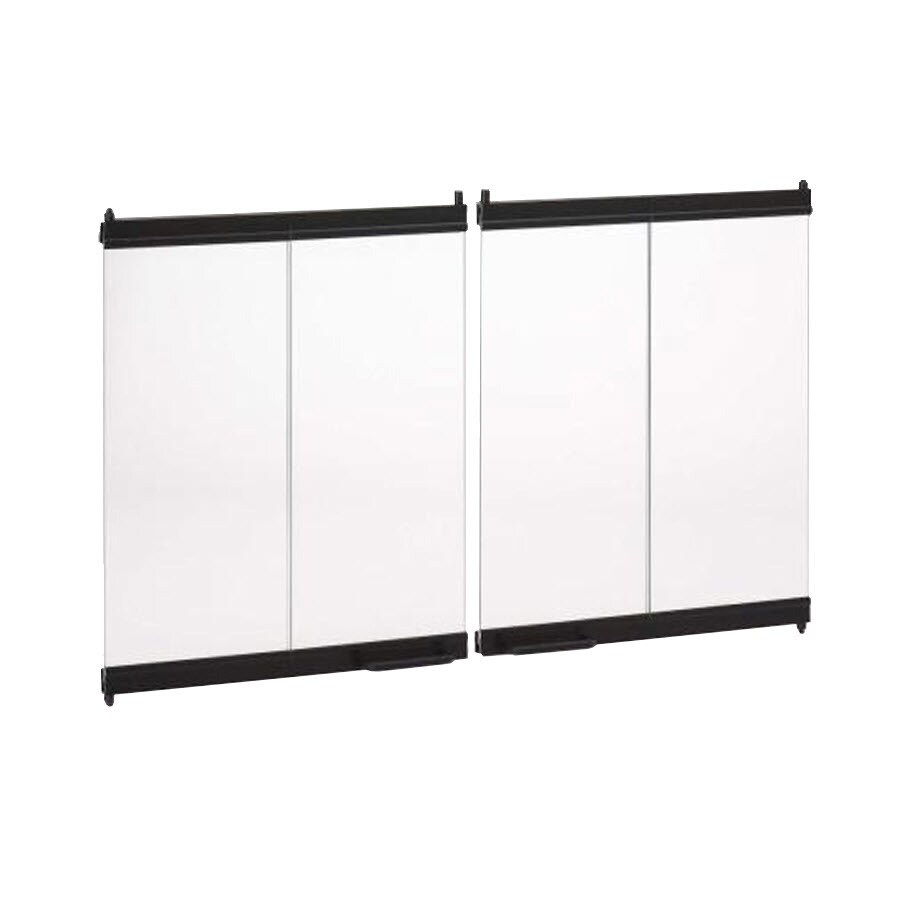 Outdoor Fireplace Bi Fold Glass Door At Lowes Com