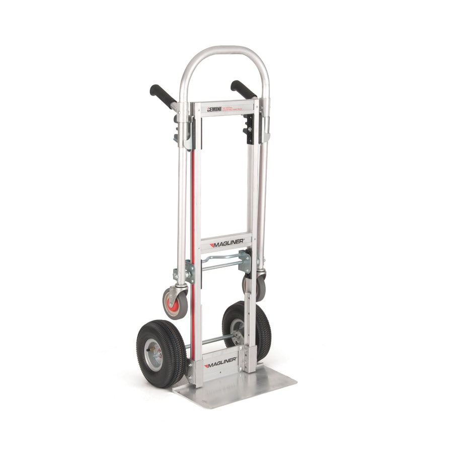 Shop Magliner 1,000lb Capacity Silver Aluminum Convertible Hand Truck at Lowes.com