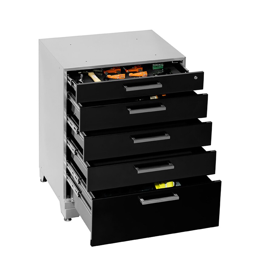 NewAge Products 10-Cabinets Steel Garage Storage System (184-in W x 83 ...