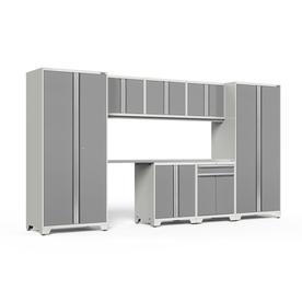 Save On New Age Garage Cabinets At Lowes Newage Products Pro 3 0 156 In W X 85 H Bright White Frames