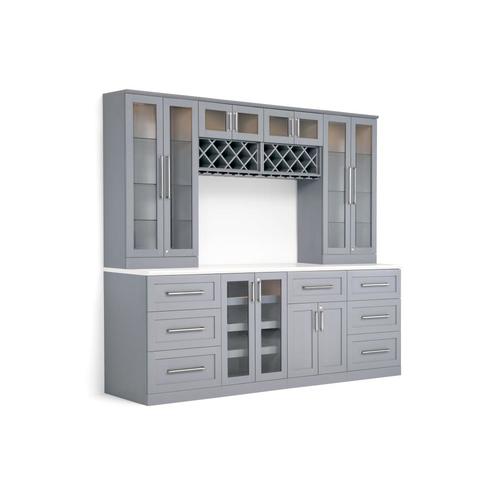 NewAge Products Home Bar 96in x 85in Rectangle Bar in the