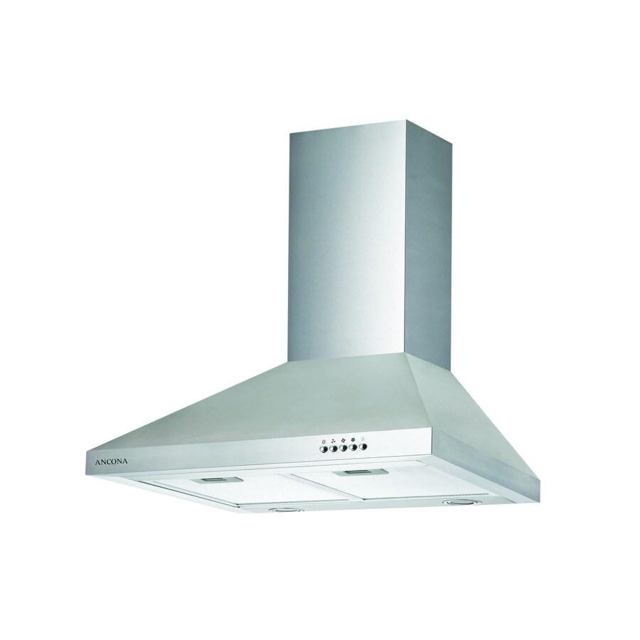 Ancona 30in Convertible Stainless Steel WallMounted Range Hood