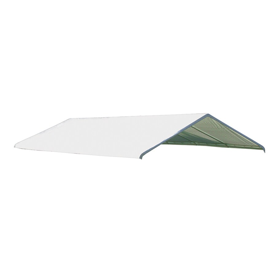 ShelterLogic Super Max White Replacement Canopy Top in the Canopy Parts & Accessories department