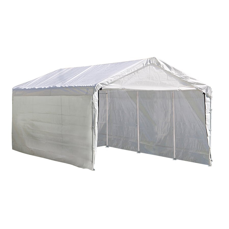 Shop ShelterLogic 10-ft x 20-ft Polyethylene Canopy 