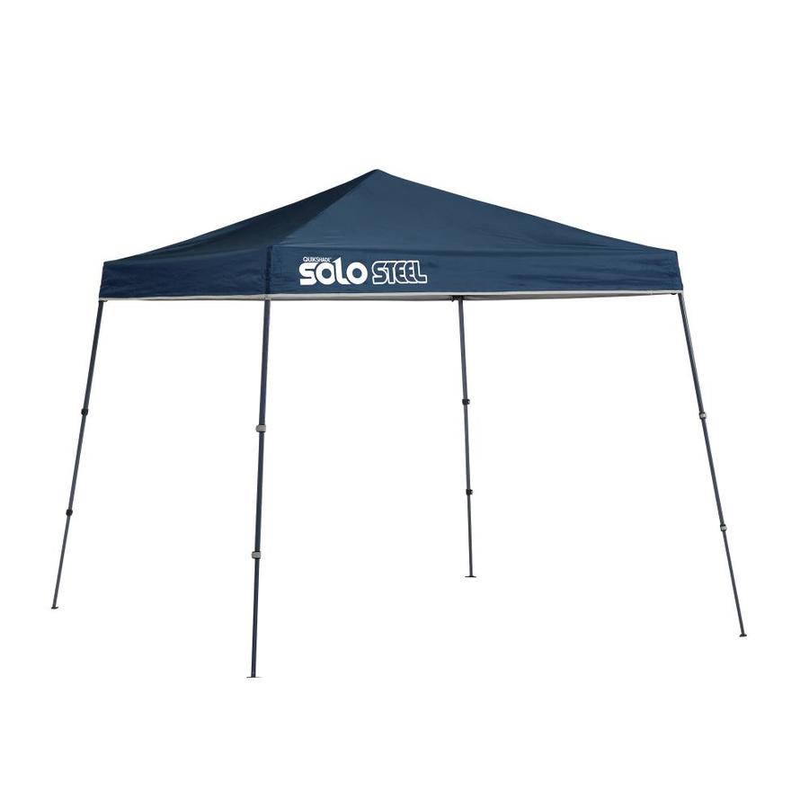 Quik Shade 8 42 Ft L Square Turquoise Pop Up Canopy In The Canopies Department At Lowes Com