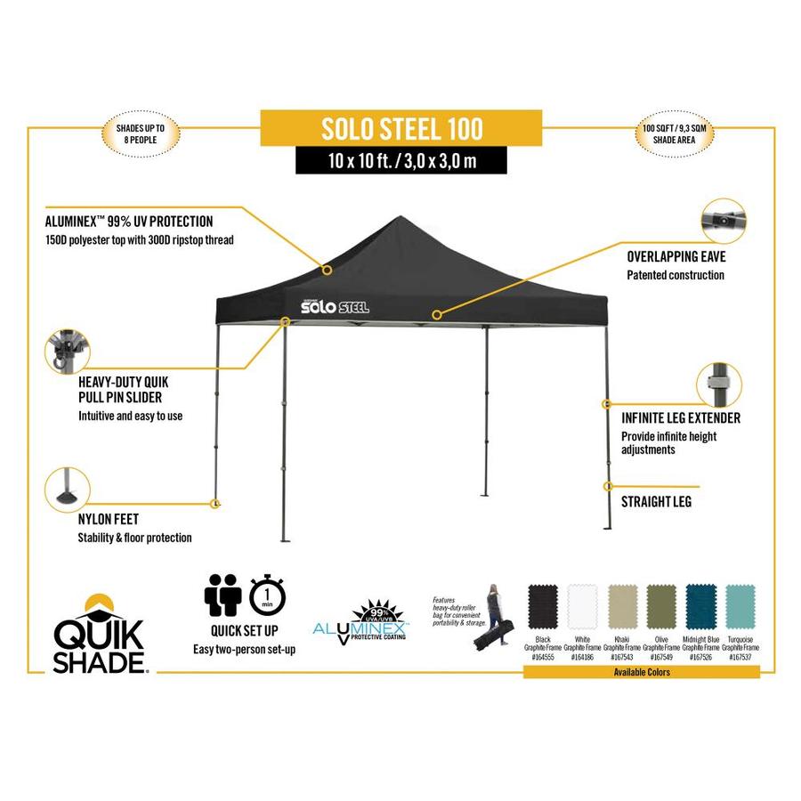 Quik Shade 167543DS Canopies-Sl - View #10