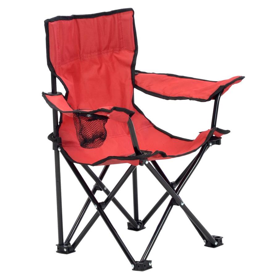 Quik Shade Red Folding Camping Chair at Lowes.com
