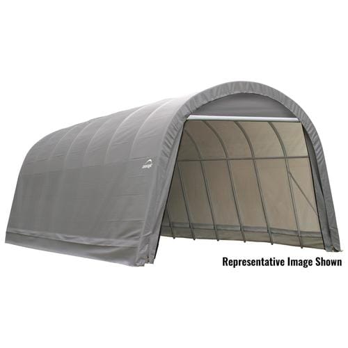 shelterlogic 14.86-ft x 27.91-ft polyethylene canopy