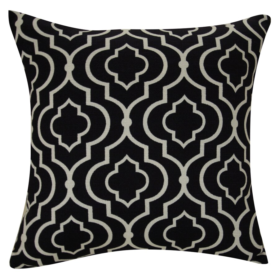 allen + roth Black/White Reversible Indoor Decorative Cover at Lowes.com