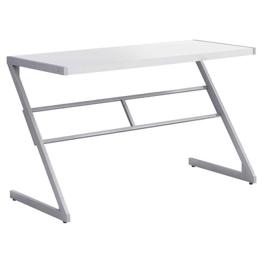 Monarch Specialties Modern/Contemporary White Computer Desk in the ...