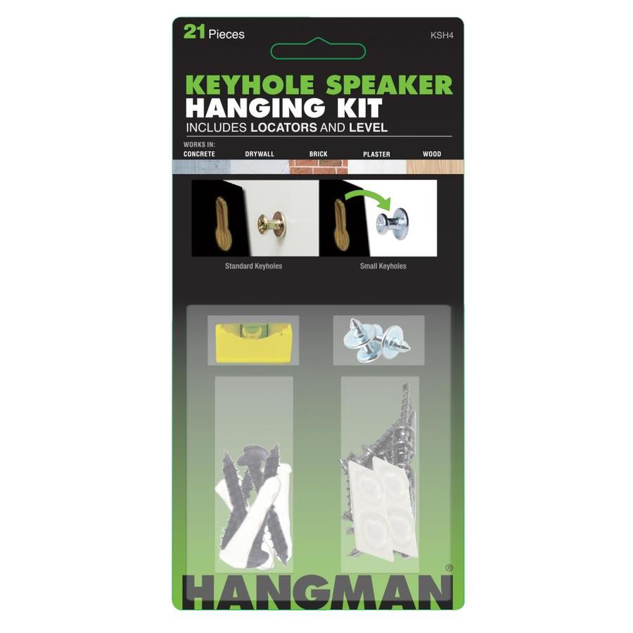 Hangman Keyhole Speaker Hanging Kit At Lowes Com