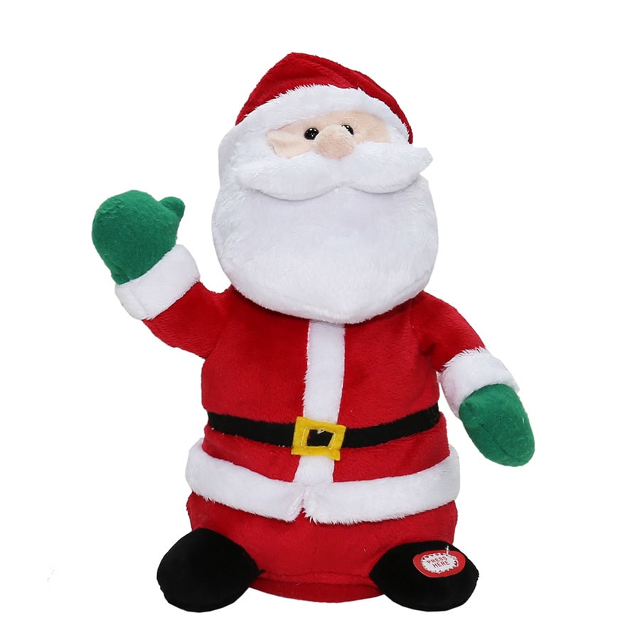 ST. NICK'S CHOICE Animatronic Musical Santa Figurine at Lowes.com