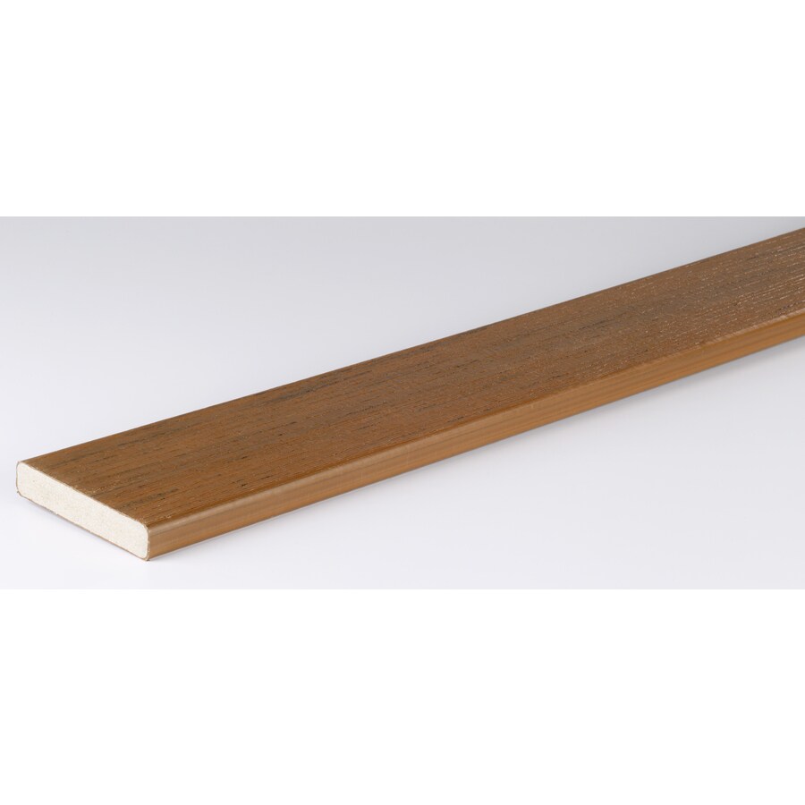 TimberTech EE5416PT Pacific Teak Ultra-Low Maintenance Composite Decking (Common: 5/4-in x 5.5-in x 16-ft; Actual: 1-in x 5.360-in x 16-ft)