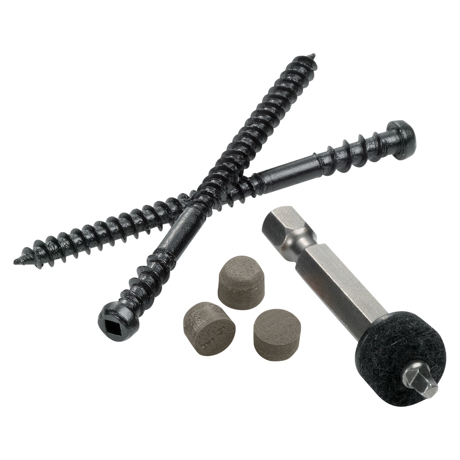 TimberTech CTX100XLMRR Cortex 224-Count River Rock Self-Drilling Concealed Screw Deck Hidden Fasteners (100 Lineal-ft Coverage)