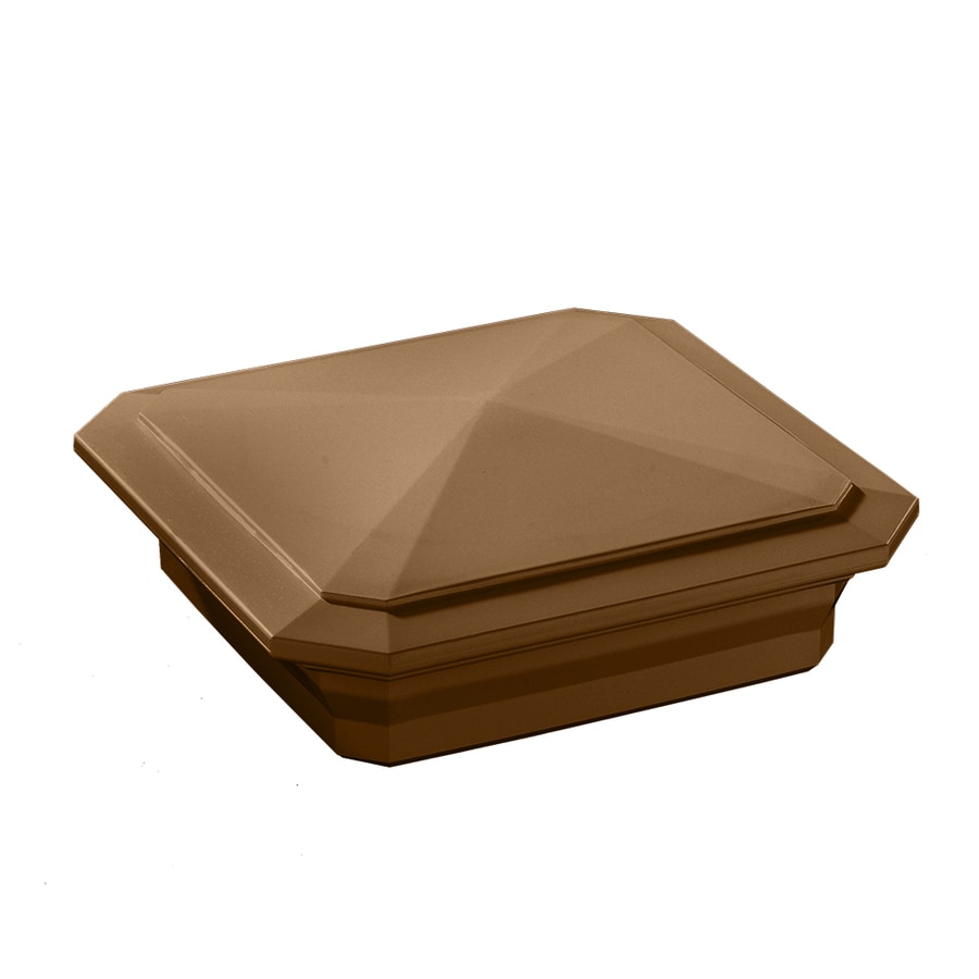 TimberTech T5X5PCAPMC 5-in x 5-in RadianceRail Mountain Cedar Composite (not wood)