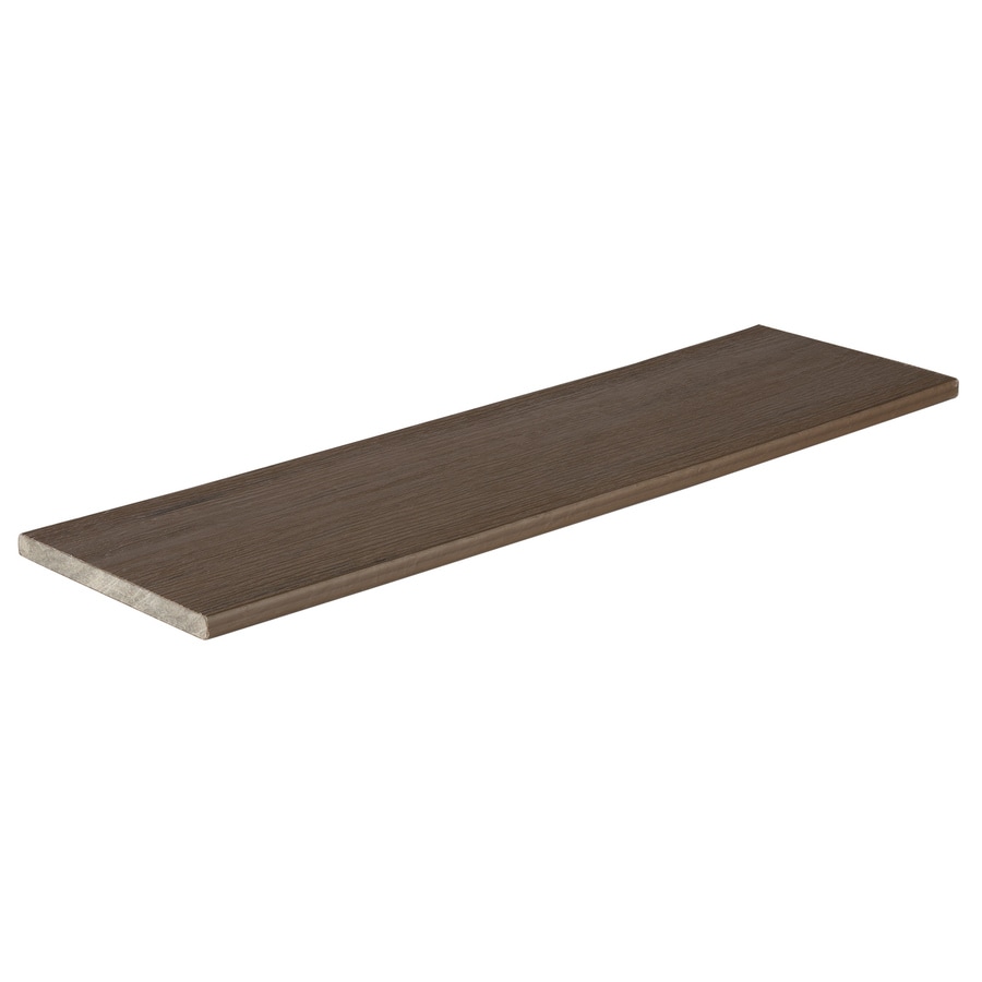 TimberTech PRO Legacy 12-ft Mocha Composite Fascia Deck Board at Lowes.com