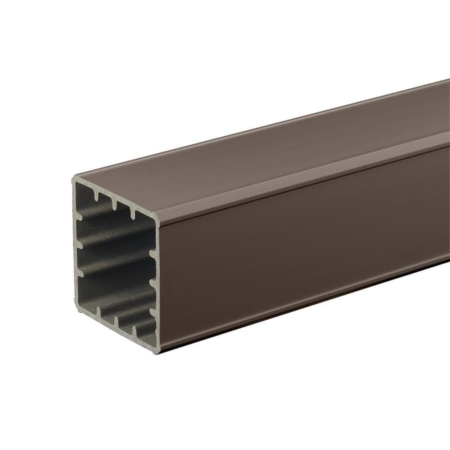 TimberTech T5X5PCV144K (Fits Common Post Measurement: 5-in x 5-in; Actual: 5-in x 5-in x 144-in) RadianceRail Kona Composite Deck Post Sleeve