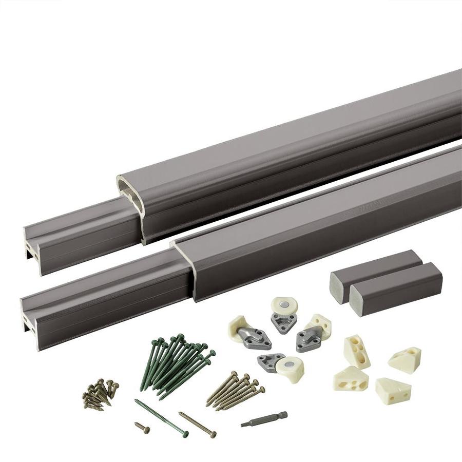 Timbertech Assembled 8 Ft X 3 Ft Radiancerail Slate Gray Composite Deck Rail Kit At 1543