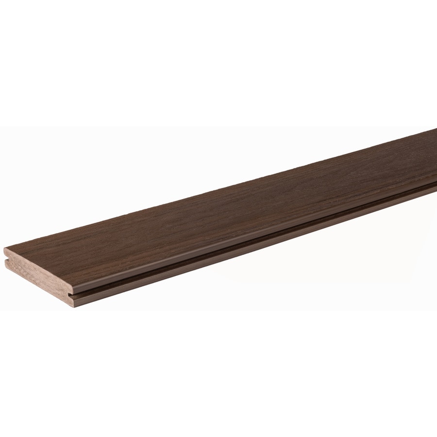 Azek Arbor Brazilian Walnut Deck Board Sample At 7673