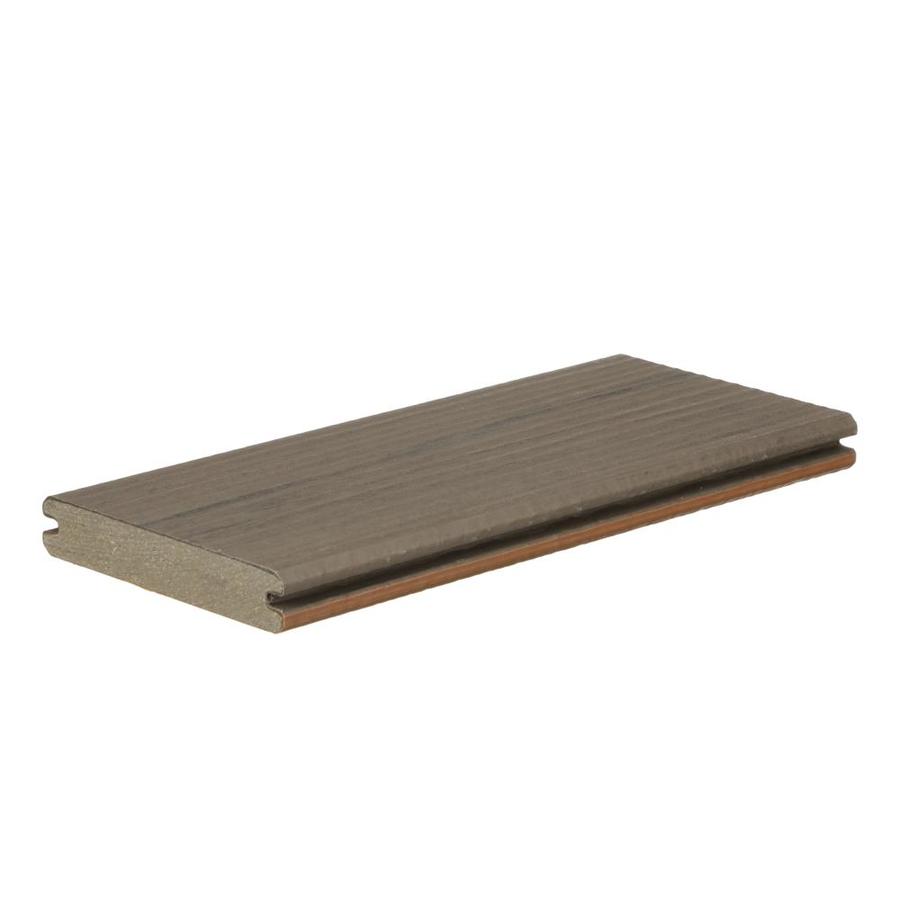 TimberTech PRO Legacy 12-ft Espresso Grooved Composite Deck Board in ...