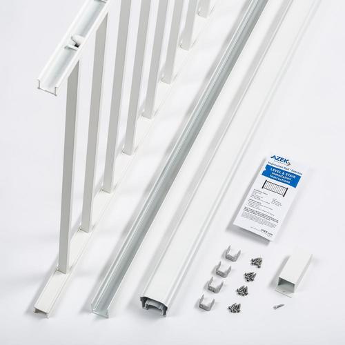 TimberTech Impression Rail Express 8ft x 3in x 3ft White Aluminum