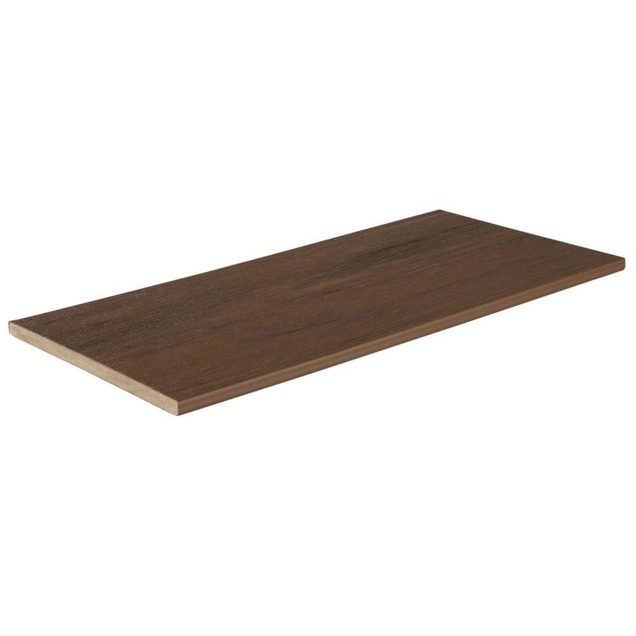 AZEK PRO Legacy 12-ft Sapele Composite Fascia Deck Board in the ...