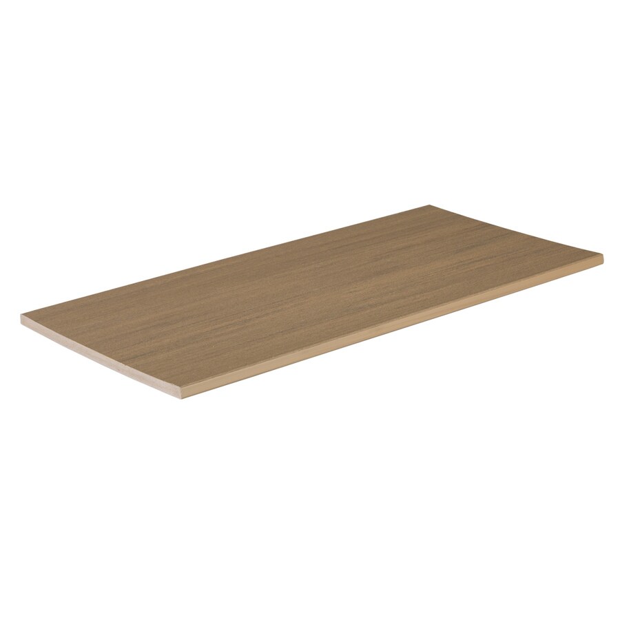 TimberTech AZEK Vintage 12-ft Weathered Teak PVC Fascia Deck Board at ...