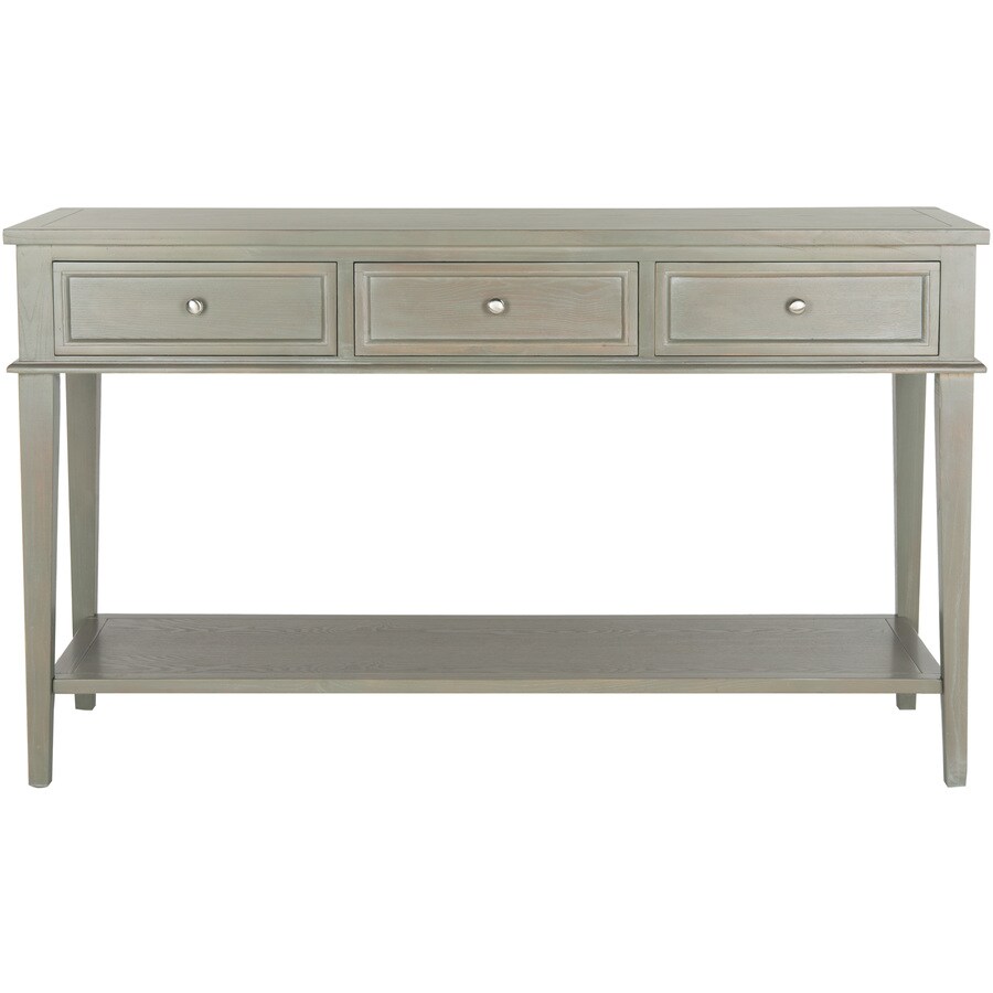 Safavieh Manelin Ash Gray Casual Console Table At Lowes Com