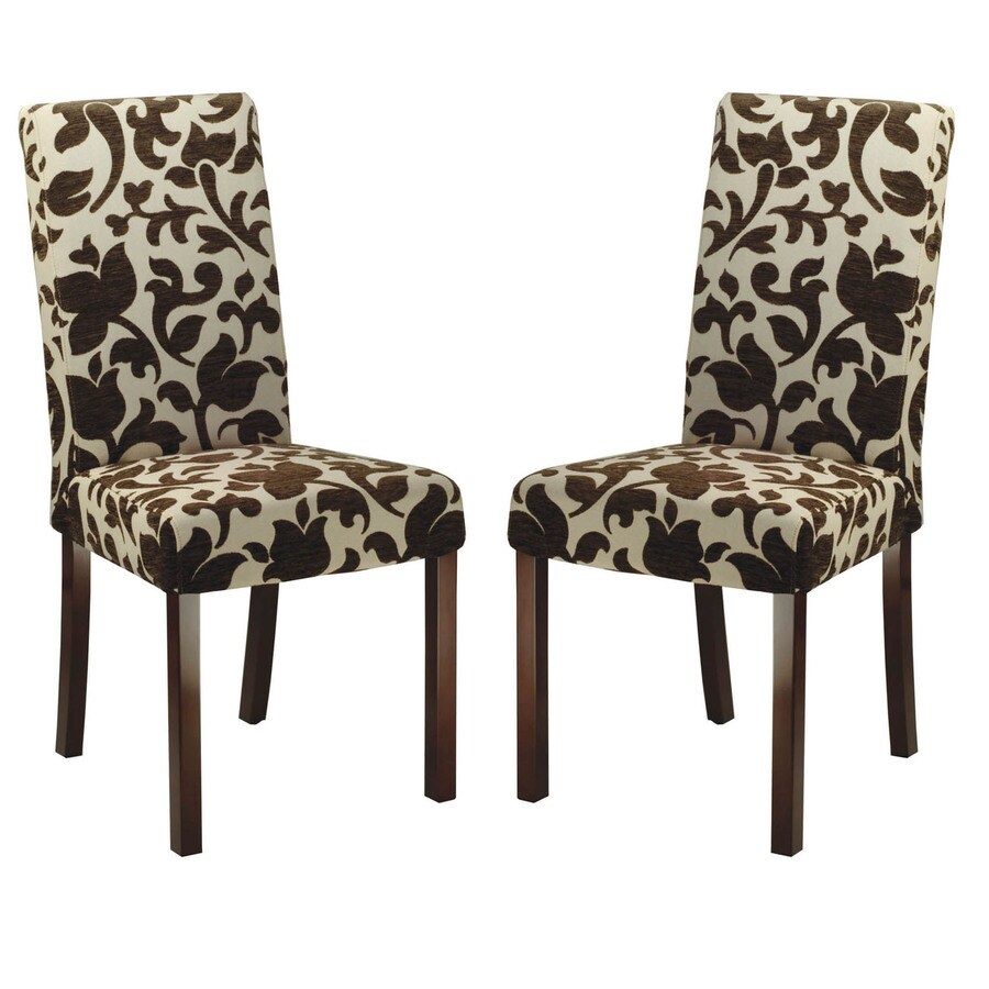 Safavieh HUD8207A-SET2 Set of 2 Hudson Collection Floral Stackable Accent Chair