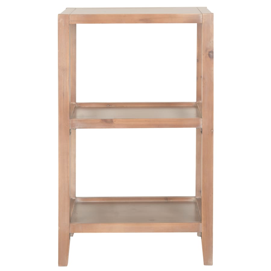 Safavieh AMH6615C Andy Steel Teal Wood End Table