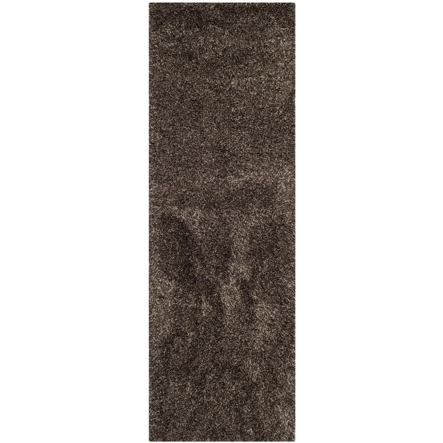 Safavieh California Shag Mushroom Rectangular Indoor Machine-Made Throw Rug (Common: 2 x 5; Actual: 2.3-ft W x 5-ft L)