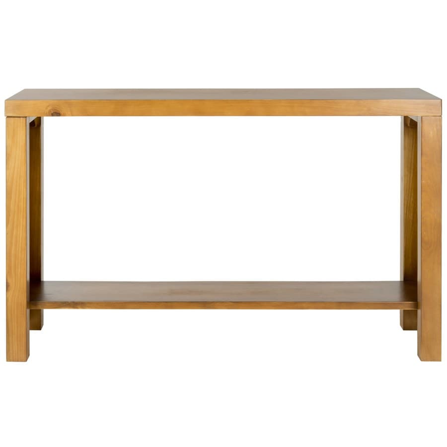 Safavieh American Home Light Oak Pine Rectangular Console And Safavieh American Home Light Oak Pine Rectangular Console And Sofa Table