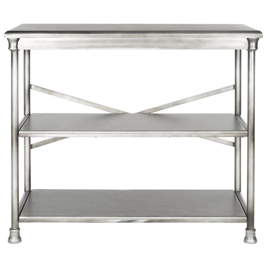 Safavieh Jamison Dark Silver Casual Console Table