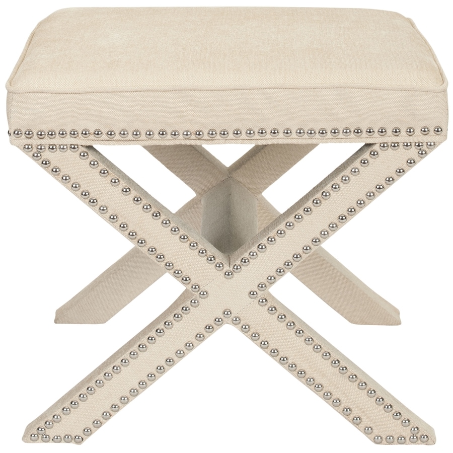 Safavieh Palmer Modern Taupe Ottoman