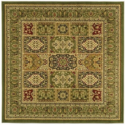 Safavieh Lyndhurst Bolero Multi Green Square Indoor Machine Made