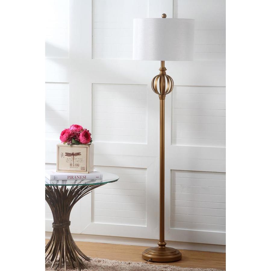 Safavieh Garden 61 5 In Gold Rotary Socket Floor Lamp With