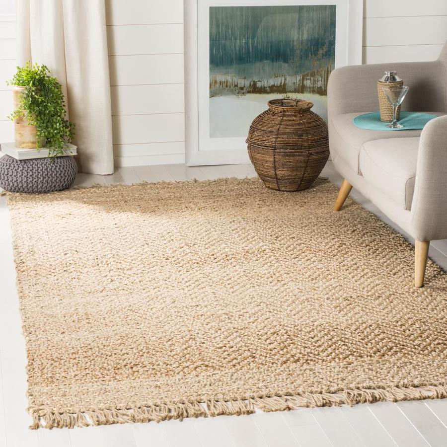 Safavieh Natural Fiber Lucia Natural Indoor Handcrafted Coastal Area ...