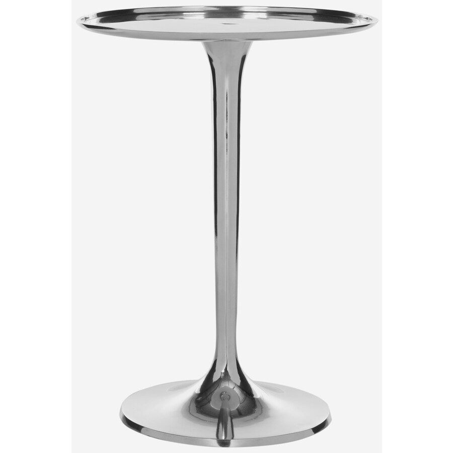 Safavieh Fox Silver Round End Table At Com Safavieh Fox Silver Round End Table