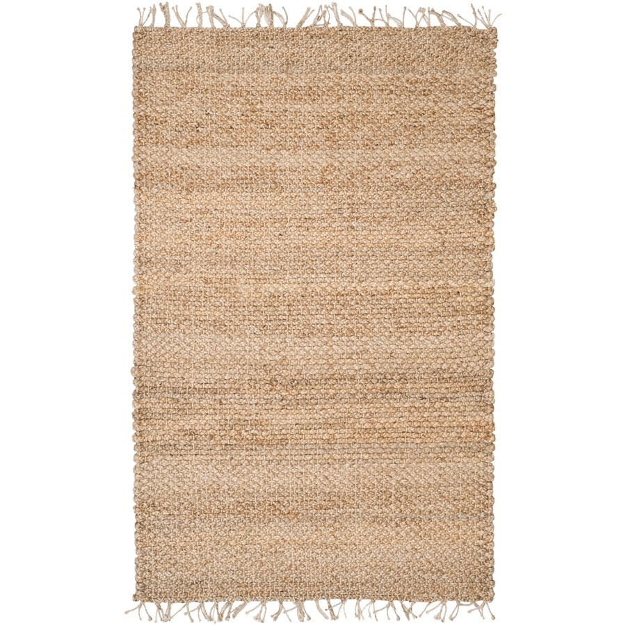 safavieh natural fiber bleach natural area rug 5 ft.x 8 ft