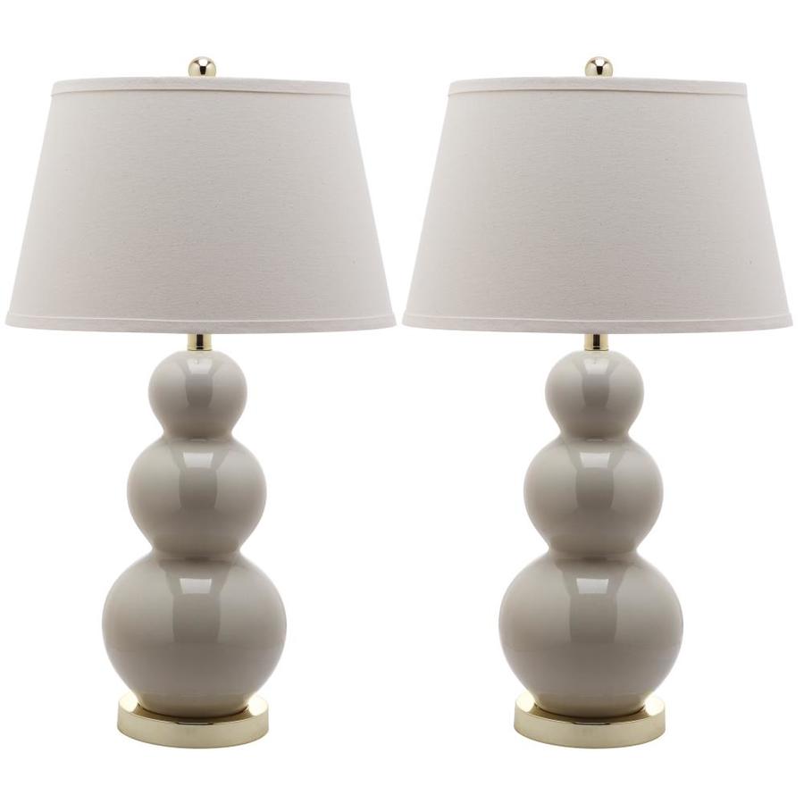 lowes table and lamp set